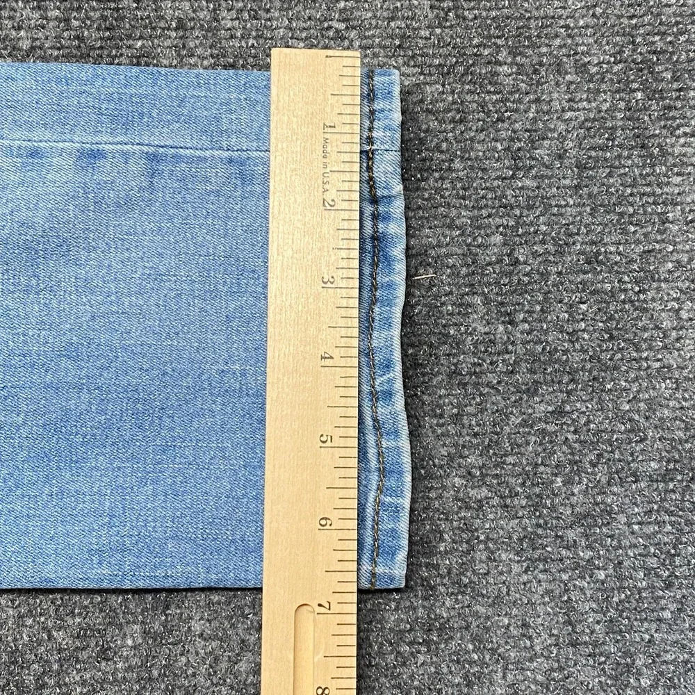 7 For All Mankind Kids Standard Light Wash Distressed Bootcut Jeans‎ Size 14